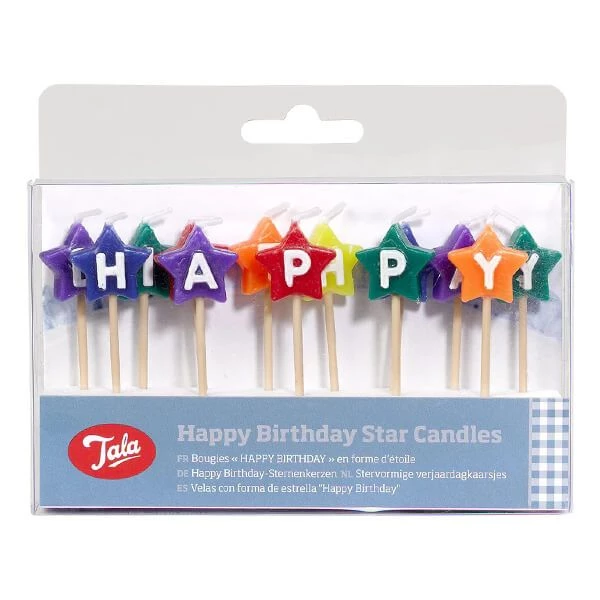 Tala Happy Birthday Star Candles 3 Tala Happy Birthday Star Candles