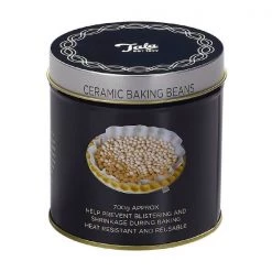 Tala Originals Retro Indigo And Ivory Ceramic Baking Beans In Tin 700g