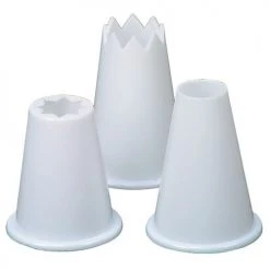 Dexam Rushbrookes Set Of 3 Food Piping Nozzles