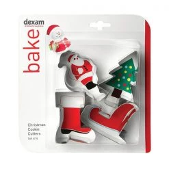 Dexam Santa Cookie Cutter Set