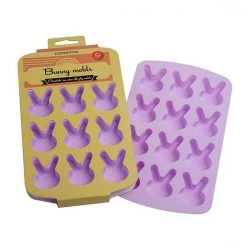 Eddingtons Bunny Chocolate Mould 12 Cups -CheapPASTRY, ICING Store 84006 Eddingtons Bunny Chocolate Moulds 2