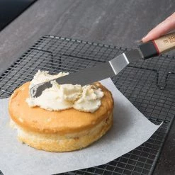 Bakehouse & Co. Bakehouse & Co Stainless Steel Small Angle Palette Knife -CheapPASTRY, ICING Store BHSMPALKNFANG BAKEHOUSE S S SMALL ANGLE PALETTE KNIFE 3