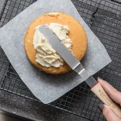 Bakehouse & Co. Bakehouse & Co Stainless Steel Small Angle Palette Knife -CheapPASTRY, ICING Store BHSMPALKNFANG BAKEHOUSE S S SMALL ANGLE PALETTE KNIFE 4