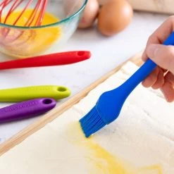 Colourworks Basting Brush 25cm Silicone Blue -CheapPASTRY, ICING Store CWBRUSHBLUV2 Colour Works Basting Brush 25cm Silicone Blue 2