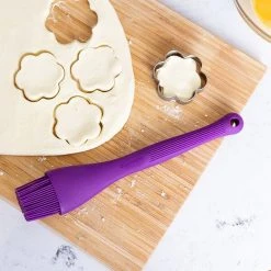 Colourworks Basting Brush 25cm Silicone Purple -CheapPASTRY, ICING Store CWBRUSHPURV2 Colour Works Basting Brush 25cm Silicone Purple 2