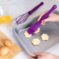 Colourworks Basting Brush 25cm Silicone Purple -CheapPASTRY, ICING Store CWBRUSHPURV2 Colour Works Basting Brush 25cm Silicone Purple 3