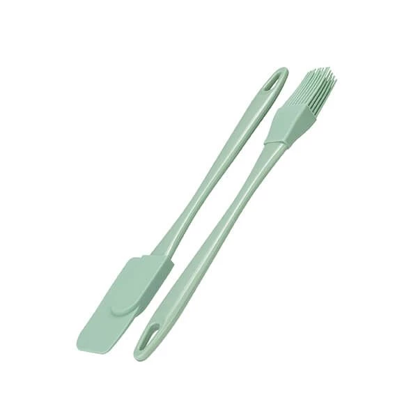 Fusion Twist Mini Pastry Brush & Jar Scraper Set Mint 4 Fusion Twist Mini Pastry Brush & Jar Scraper Set Mint - Image 2