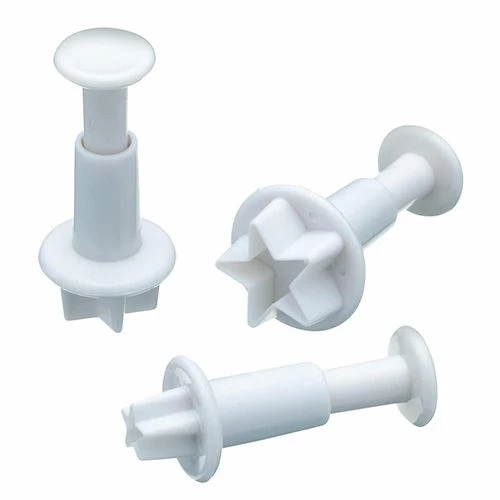 Sweetly Does It Set Of Three Star Fondant Plunger Cutters 3 Sweetly Does It Set Of Three Star Fondant Plunger Cutters