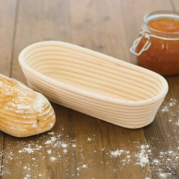 KitchenCraft Oval Loaf Proving Basket, 27 X 13 X 6cm 4 KitchenCraft Oval Loaf Proving Basket, 27 X 13 X 6cm - Image 2
