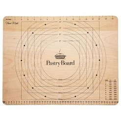 KitchenCraft Wooden Pastry Board With Measures