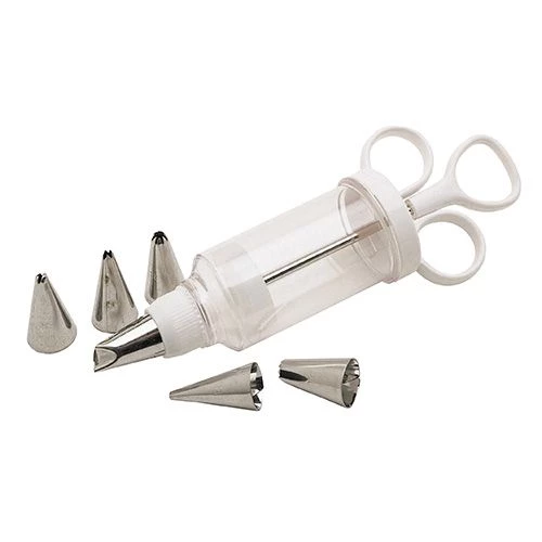 Sweetly Does It Icing Syringe With Stainless Steel Nozzles 2 Sweetly Does It Icing Syringe With Stainless Steel Nozzles