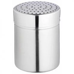 KitchenCraft Stainless Steel Medium Hole Shaker And Lid 9cm
