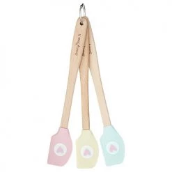 Sweetly Does It Three Piece Mini Spatula Set