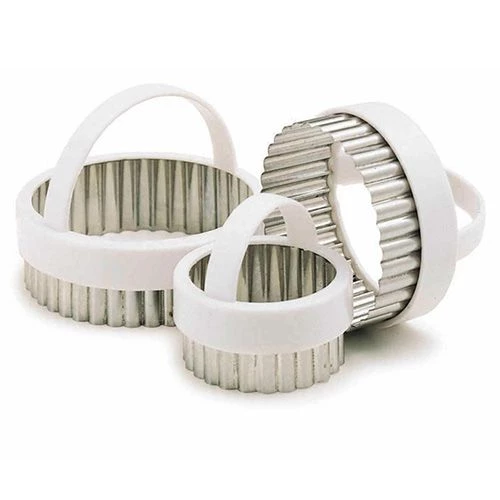 KitchenCraft Fluted Pastry Cutters, Set Of Three 3 KitchenCraft Fluted Pastry Cutters, Set Of Three