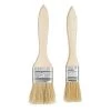 KitchenCraft Flat Pasty Brush Pack Of Two 2 KitchenCraft Flat Pasty Brush Pack Of Two -CheapPASTRY, ICING Store KCPASTRYPK2 KitchenCraft Flat Headed Pastry Brush Set of 2 1