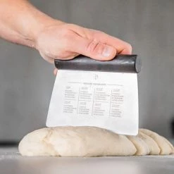 KitchenAid Stainless Steel All-Purpose Dough Cutter And Scraper Black -CheapPASTRY, ICING Store KQG050OHOBE KitchenAid Dough Cutter And Scraper 3