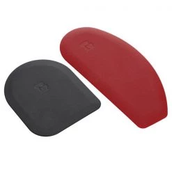 KitchenAid 2-Piece Scraper And Silicone Bowl Scraper Set Empire Red & Onyx Black -CheapPASTRY, ICING Store KQG068OHERE KitchenAid 2 Piece Scraper Set 3