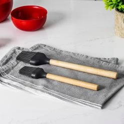 KitchenAid Bamboo Pastry Brush With Silicone Head -CheapPASTRY, ICING Store KQG641OHOBE KitchenAid Bamboo Pastry Brush 3