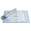Bake O Glide 610mm X 420mm Silicone Pastry Mat -CheapPASTRY, ICING Store PRINT01 Bake O Glide Silicone Pastry Mat