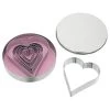 Judge Heart Shaped Cutters (Set Of Six) -CheapPASTRY, ICING Store TC198 Judge Bakeware Set 6 Heart Shape Cutters