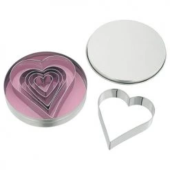 Judge Heart Shaped Cutters (Set Of Six)