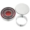 Judge Round Cutters Straight Edge (Set Of Six) -CheapPASTRY, ICING Store TC200 Judge Bakeware Set 6 Round Plain Edge Cutters
