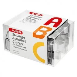 Judge Large Alphabet Cutters (Set Of Twenty Six)