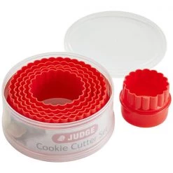 Judge Coloured Round Cutters (Set Of Six)